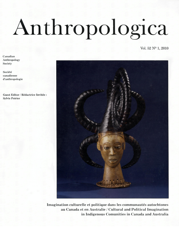 					View Vol. 52 No. 1 (2010): Cultural and Political Imagination in Indigenous Comunities in Canada and Australia
				